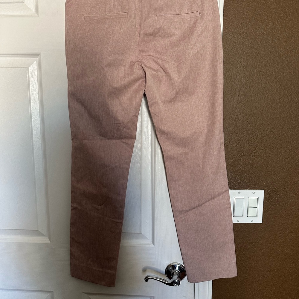 Banana Republic Pink Trousers Classic Straight-Leg - Picture 2 of 4